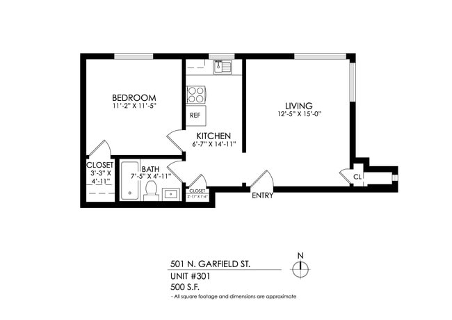 Floorplan - 475-501 Garfield