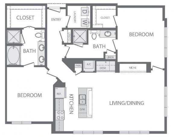 Floorplan - Windsor at West University