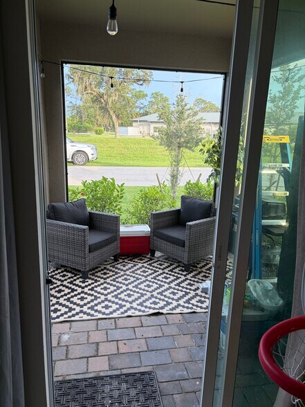 Back patio - 814 Friendship Cir