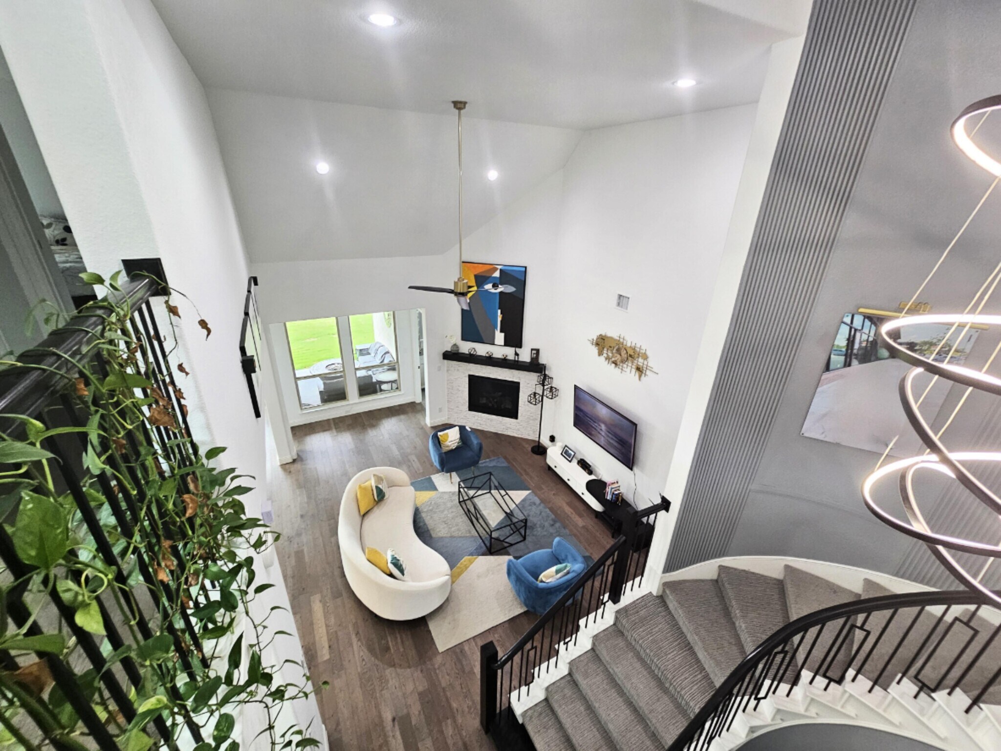 Living Room Top View - 3004 Warrington
