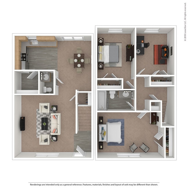 Floorplan - The Courtyards of Chanticleer