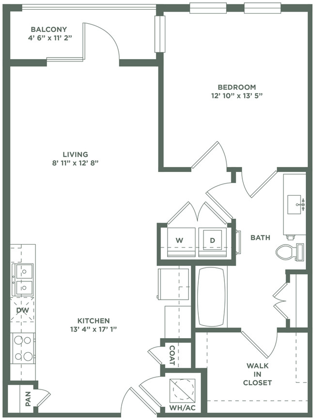 Floorplan - The Baldwin at St. Paul Square