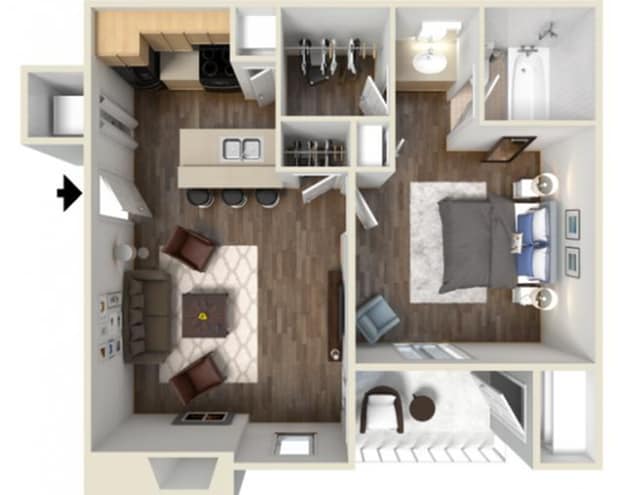 Floorplan - Icon Apartments