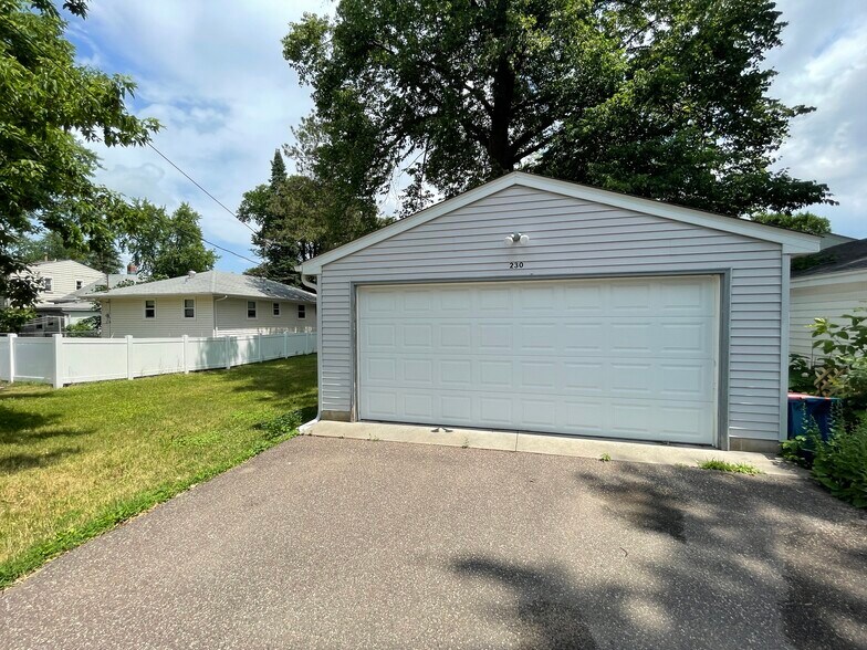 2 Car Garage with access from the alley - 230 9th Ave N