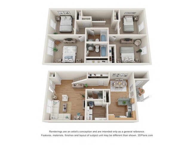 Floorplan - Bentwood Townhomes