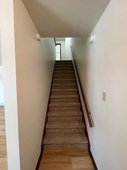 Stairs to bedrooms and main bath - 1407 Wiesner St