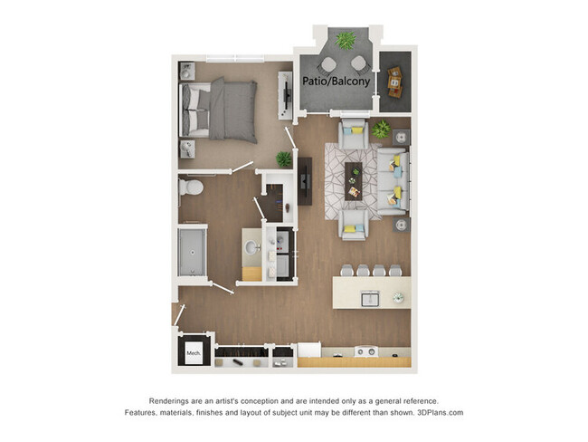 Floorplan - Hobson Flats