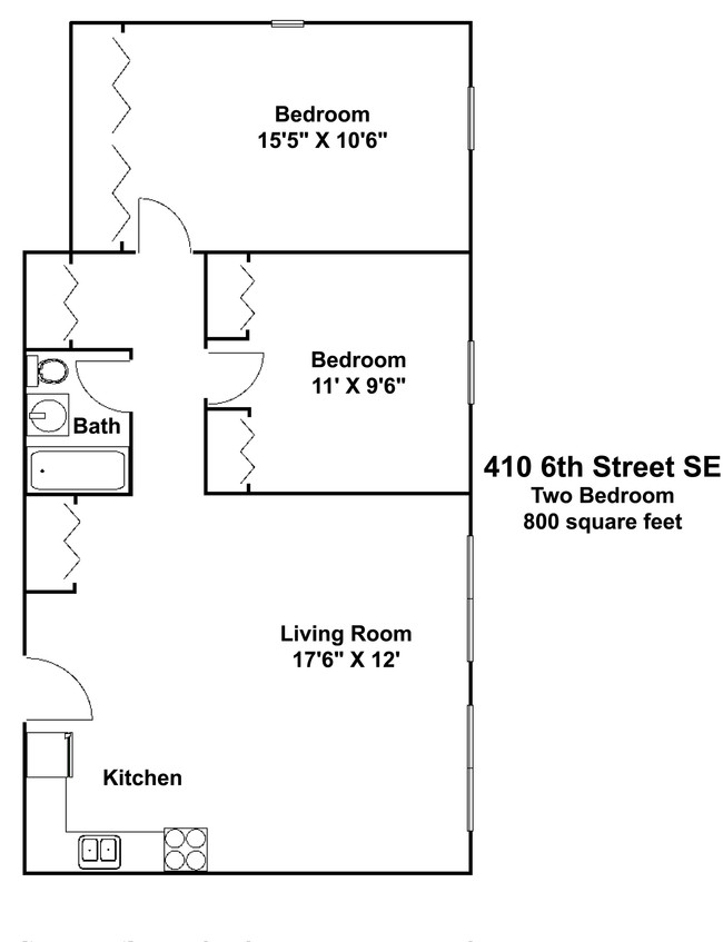 Floorplan - 410 Apartments