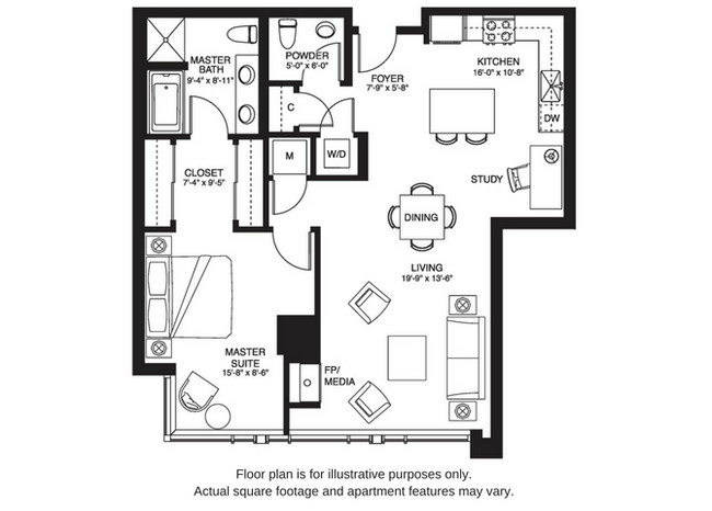 Floorplan - The Bravern