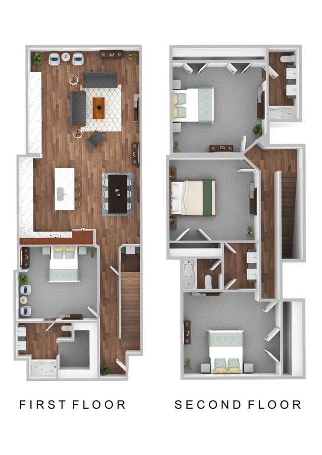 Floorplan - Verraso Village Townhomes