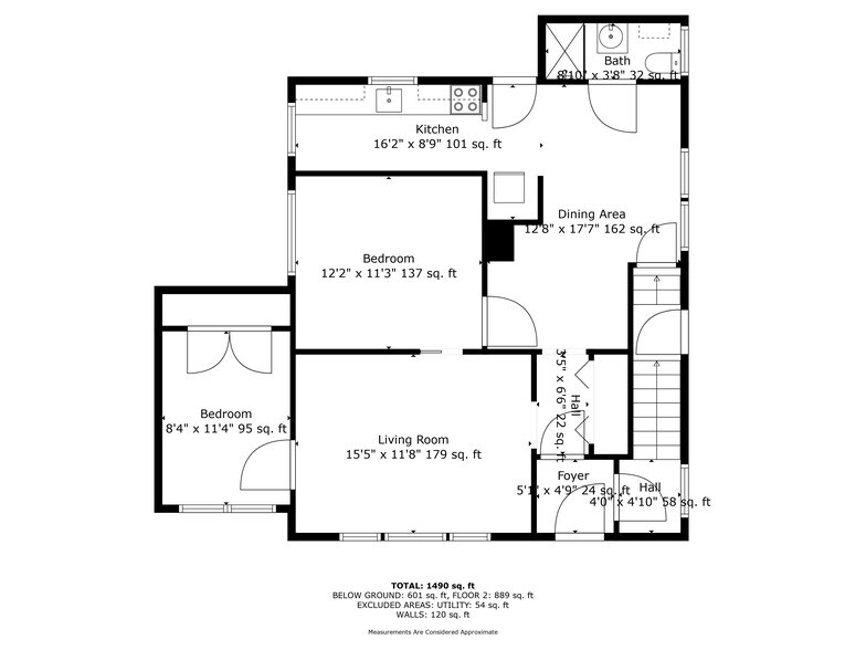 Unit A Floor plans - 235 Prospect St