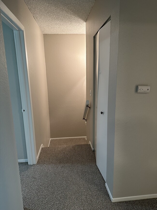 Upstairs Hall with Linen Closet - 3035 Oneal Pkwy
