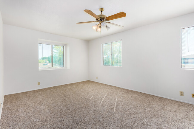 Large upstairs primary bedroom with 2 closets - 3748 W Carol Ann Way