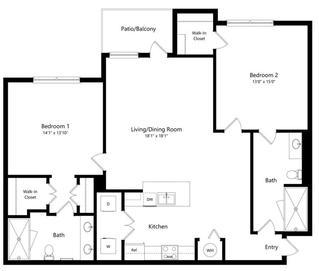 Floorplan - The Amalfi Clearwater