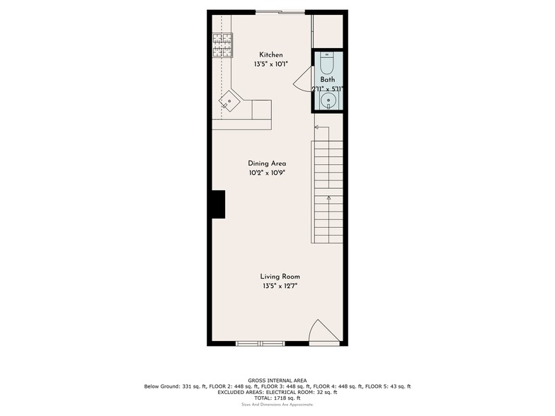 Floorplan - 2nd Floor - 1932 Alter St