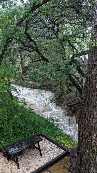 Creek in back yard - 1702 Waterloo Trl