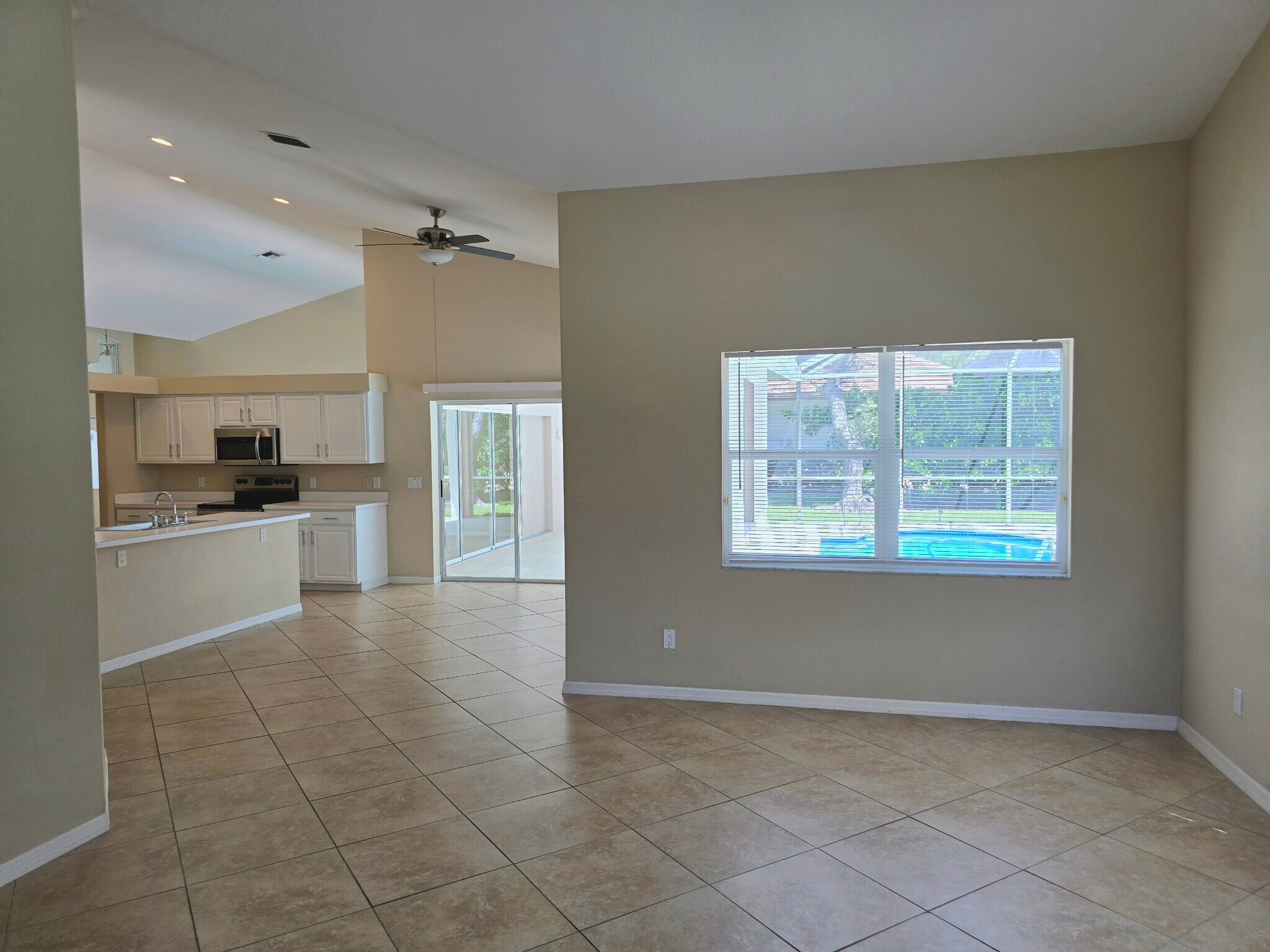 view from family room towards breakfast area and kitchen - 2063 Imperial Cir