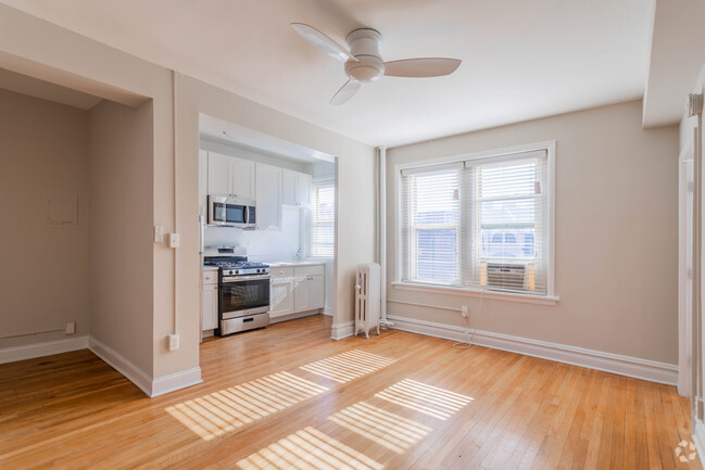 2 BR, 1 BA - 773 SF Renovated - The Shelburne Apartments