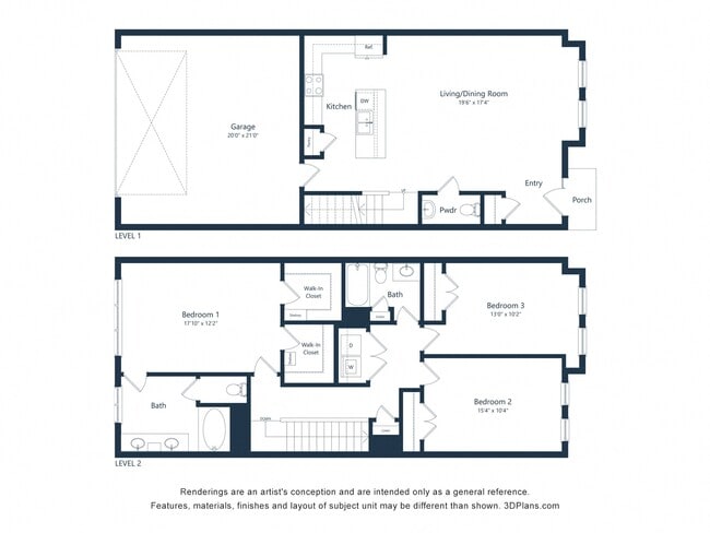 Floorplan - Hudson at Georgia's Landing