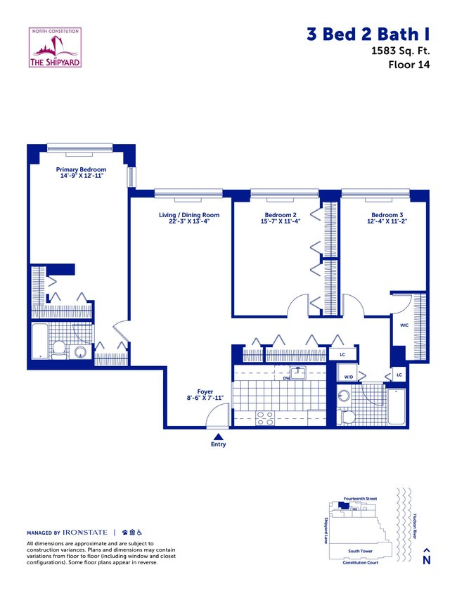 Floorplan - The North Constitution