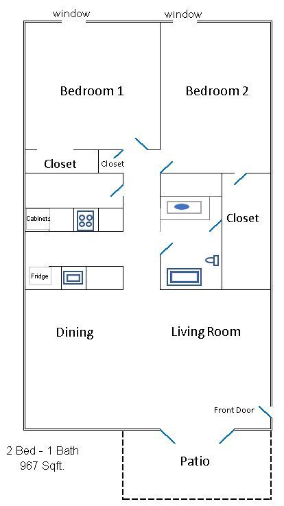 Floorplan - Estrella Park Apartments