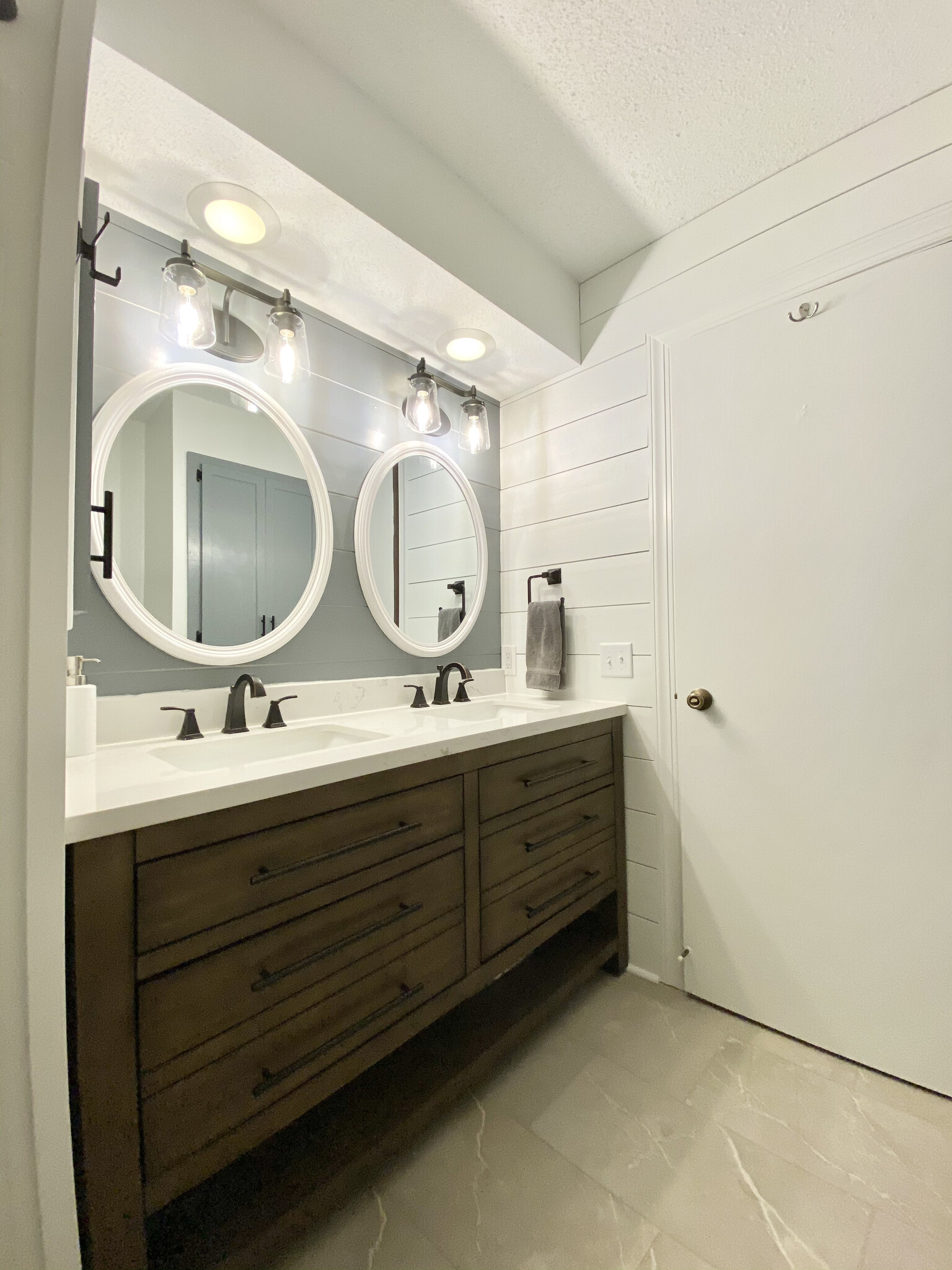 New luxury bathroom flooring. - 1511 Trapp Court