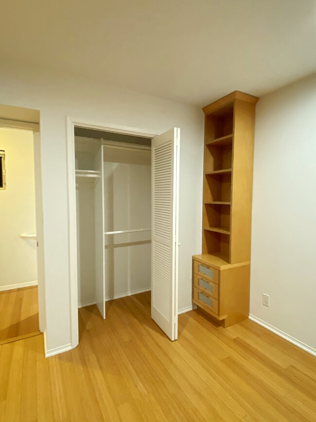 First Bedroom's Closet and custom built-in - 1011 Pacific St