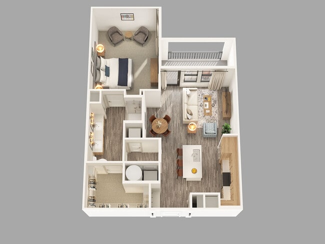 Floorplan - Seven17 Lehman