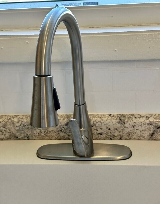 New stainless steel faucet - 91 Faith St