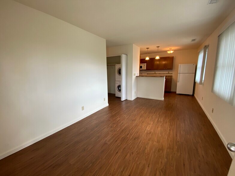 Living room from front door - 316 Cedar St