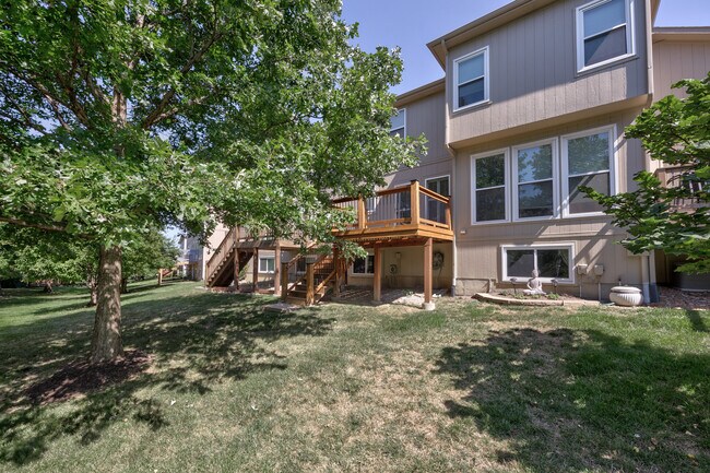 back yard - 22613 W 72nd Ter
