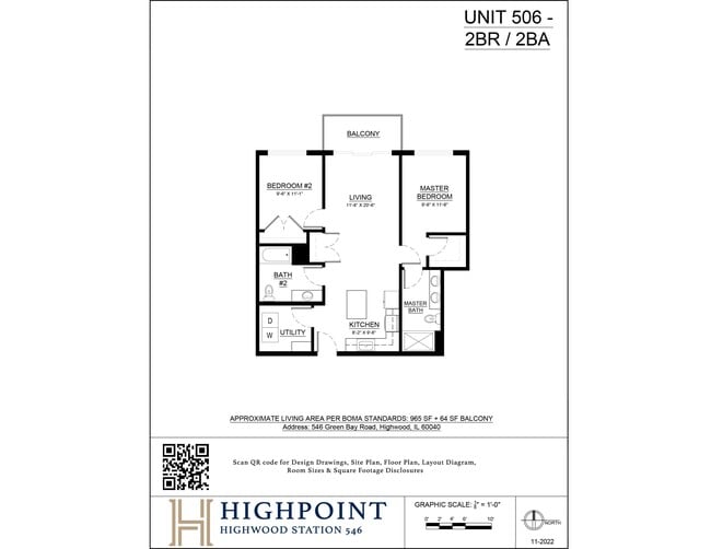 Floorplan - HIGHPOINT Highwood Station 546