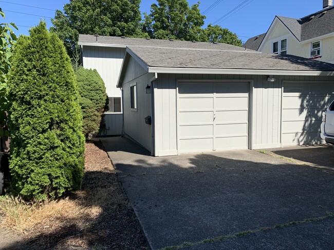 Garage fits 1 car plus 1 car can be parked in driveway - 3215 S Corbett Ave