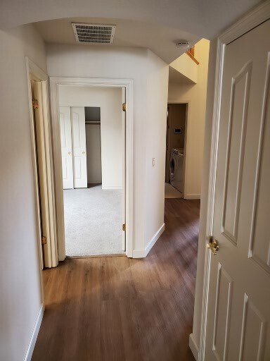 view from family room looking into main floor hallway - 2040 Goldenrod Ln
