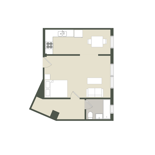 Floorplan - 530 W. Arlington Pl.