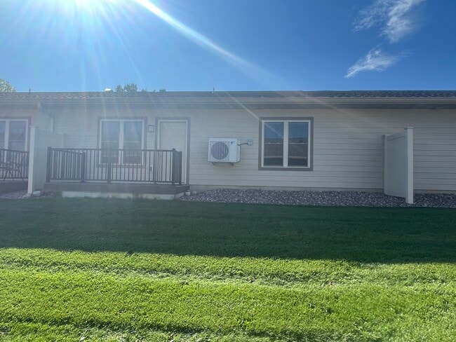 back yard includes deck access - 535 Ryan St