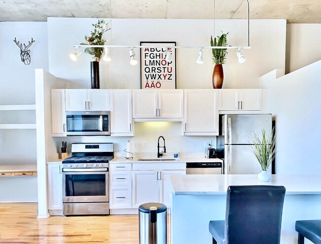 Fully-stocked, newly updated kitchen - 6 S Laflin St