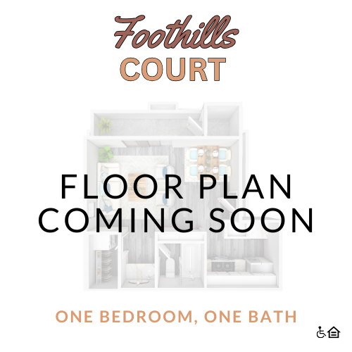 Floorplan - Foothills Court Apartments