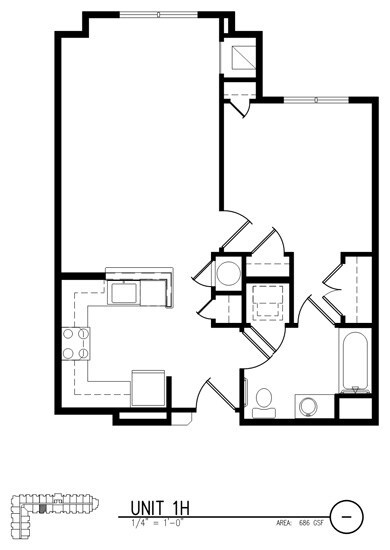 Floorplan - Roundtree Residences