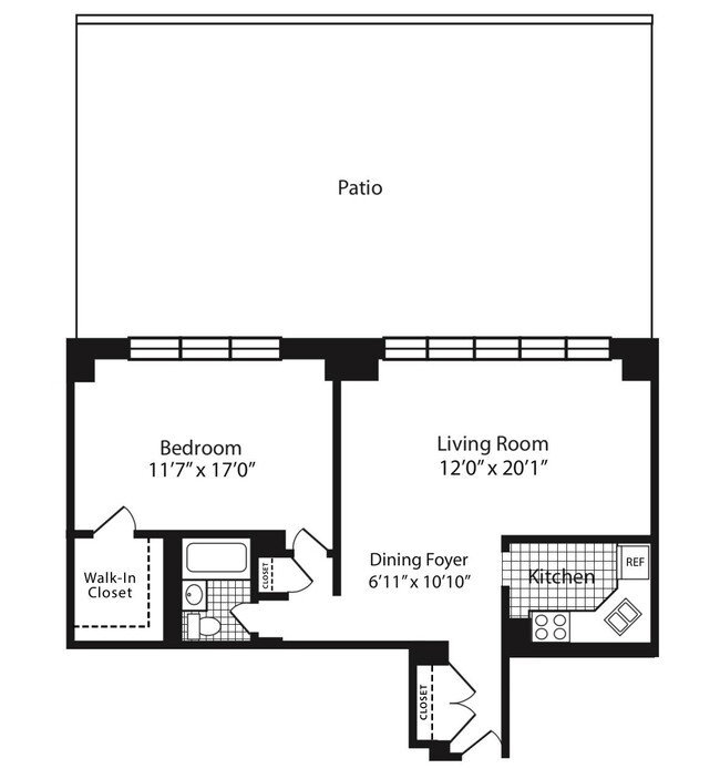 Floorplan - The Ashford NYC