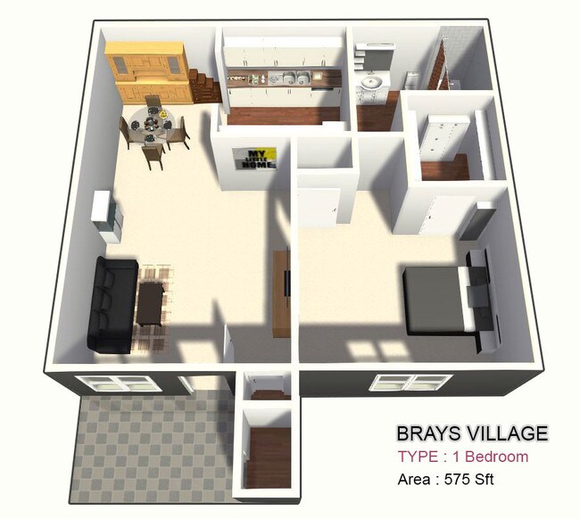 One Bed / One Bath - Brays Village