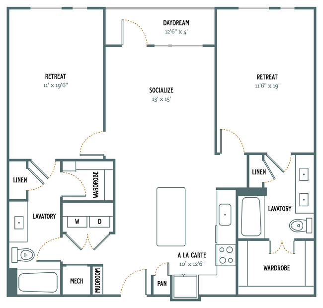 Floorplan - Gatsby on Ross