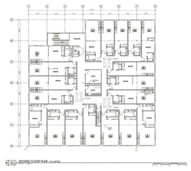 2nd Floor Plan - Franklin Lofts