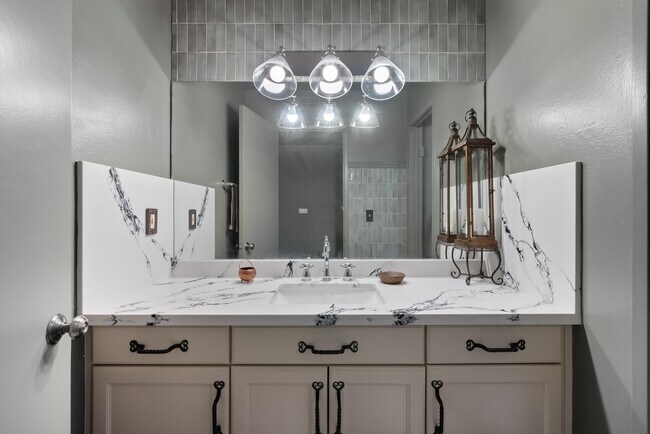 Main Bathroom Vanity - 22855 S Van Deene Ave