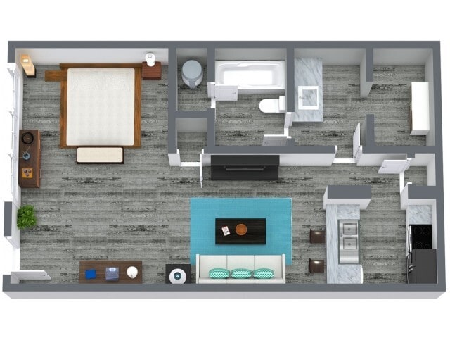 Floorplan - Selwyn Flats Apartments