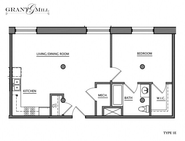 Floorplan - Grant Mill