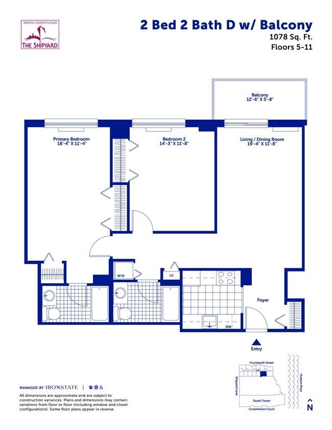 Floorplan - The North Constitution