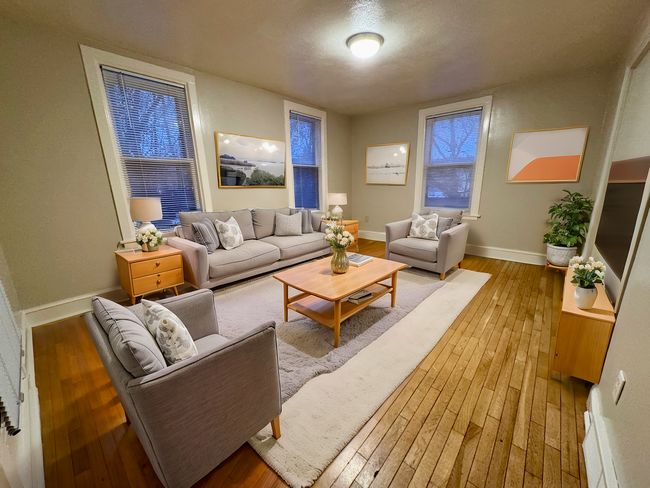 Living Room-Staged - 134 E Spencer St