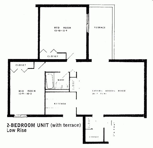 Floorplan - Kingsbury 's Twin Towers