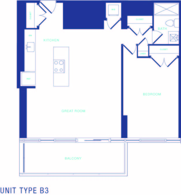 Floorplan - The Dane Apartments